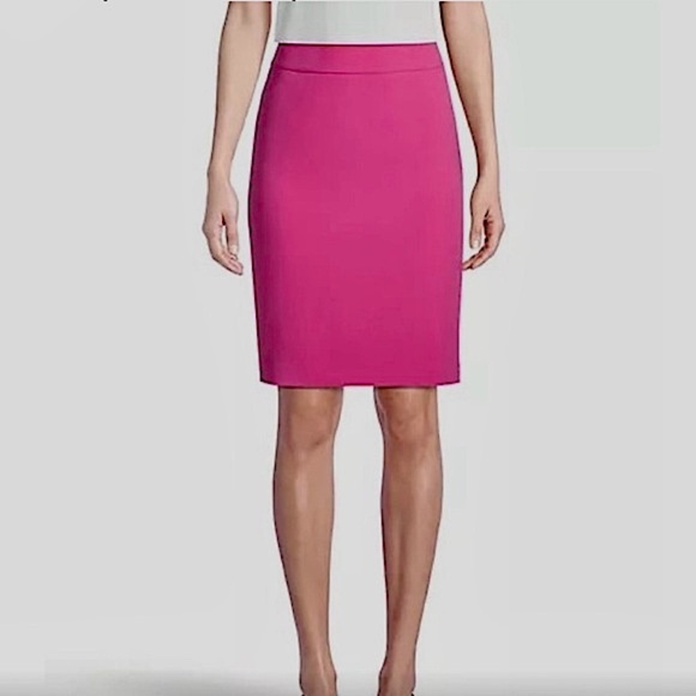Ann Taylor Factory pink pencil skirt